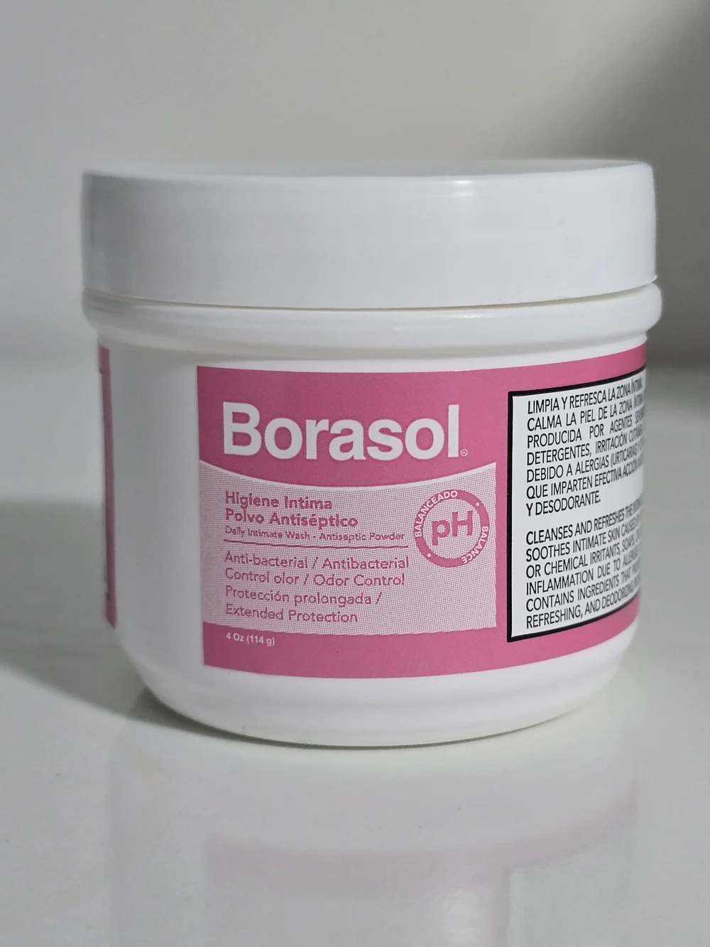 Antiseptic Intimate Powder Wash - Pink